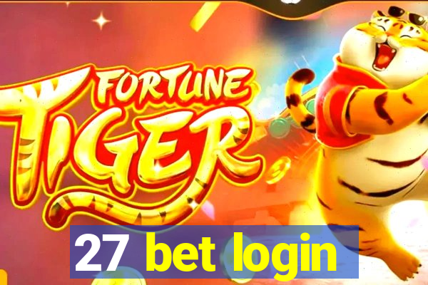 27 bet login